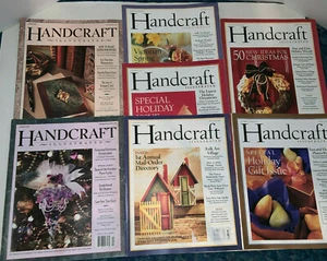 Vintage MENGE 7 HANDWERK ILLUSTRIERTE Zeitschriften 1994er - 1996er - Bild 1 von 11