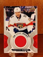 2017-18 Upper Deck Series 1 Aleksander Barkov UD Game Jersey