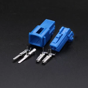 1.8mm 2 Pin Cable Wire Connector Male Female Waterproof PBT Car Auto Audio Horn - Picture 1 of 11