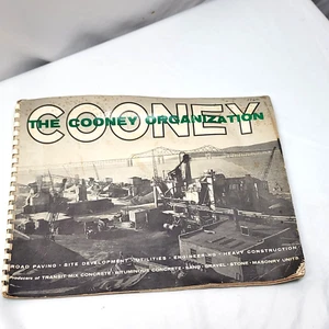 The Cooney Organization Heavy Construction Industry Company Booklet 60s Ephemera - Picture 1 of 15