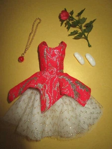 786) VESTIDO BARBIE VINTAGE BELLEZA DURMIENTE PRINCESA AURORA HADA #9329 MATTEL 1976 - Imagen 1 de 8