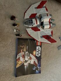 LEGO Star Wars 7931: T-6 Jedi Shuttle 100% Complete with minifigures