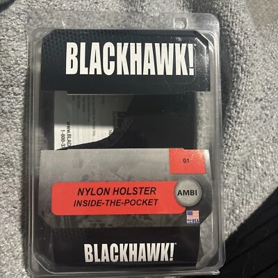Funda Blackhawk Interior El Bolsillo Ambidiestra 01 - Para .22 - .25 Cal NUEVA Foto 1 de 4