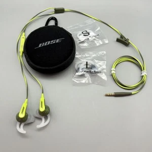 Auriculares internos Bose SoundSport con cable de 3,5 mm con conector - verdes - Imagen 1 de 5