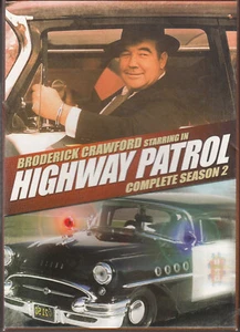 HIGHWAY PATROL COMPLETE SEAON 2  1956-57 / 2013  5 DISC GIFT BOX  SET [X2] - Picture 1 of 2