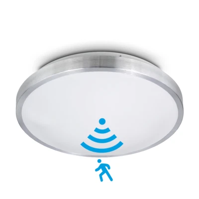 Deckenleuchte mit Bewegungsmelder Deckenlampe mit Sensor Küche Flur Treppenhaus - Bild 1 von 4