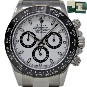 Rolex Daytona Steel  White Ceramic 116500 ROLEX WARRANTY CARD 2020 #RL116500LN - Picture 1 of 6