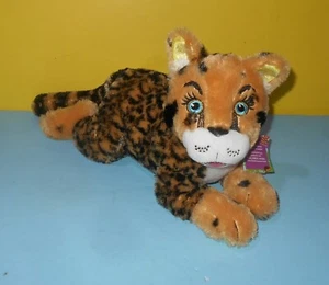 Pfadfinder kleiner Brownie Bäcker bewölkter Leopard Plüschtier Stofftier 14 Zoll mit Etikett - Bild 1 von 2