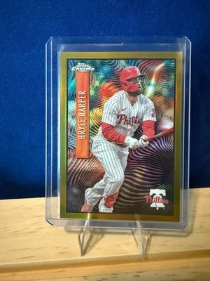 2022 Topps Chrome BRYCE HARPER Expose (EX-13)  🔥 /50 🔥 - Image 1 of 2