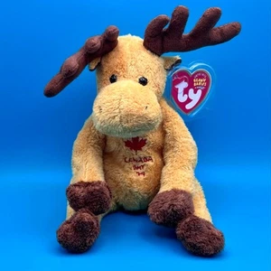 TY Beanie Baby - DOMINION the Canadian Moose (Internet Exclusive) (8.5 inch) - Picture 1 of 1