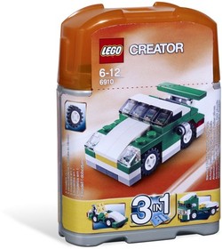 Lego 6910, Mini Sports Car, Creator 3 in 1, NEW & Factory Sealed, 70 pieces NICE