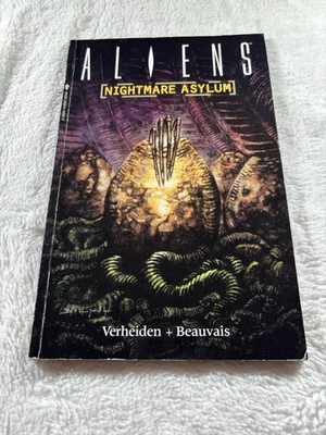 Aliens Nightmare Asylum TPB GN Dark Horse Comics 1996 1st print Low Print HTF - Image 1 of 4