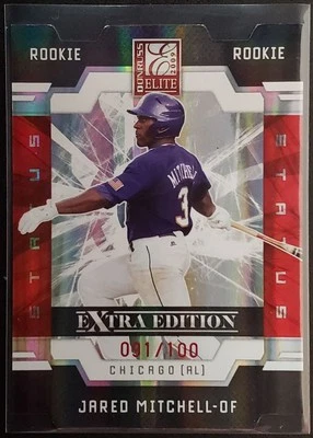 2009 Donruss Elite Extra Edition Status Jared Mitchell 091/100 #56 - Image 1 of 2