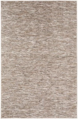 5x7 Dalyn Brown Shaded Lines Casual Washed Solid Area Rug AC1 - Aprx 5' x 7' 6" - Image 1 of 2