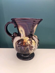 Vintage West German Tropfglasur Kanne - Bild 1 von 8