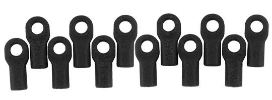 RPM 80472 Traxxas Short Rod Ends – Black - Image 1 of 1