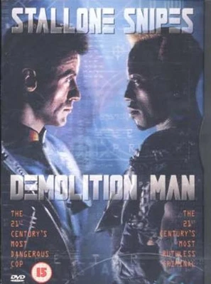 Demolition Man DVD (1999) Sylvester Stallone, Brambilla (DIR) cert 15 - Image 1 of 2