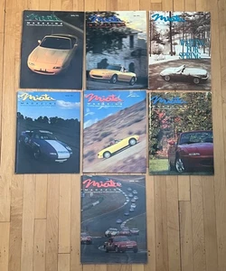 Vintage Miata Magazine - Lot of 7 - 1992 and 1993 - Miata Club of America - Picture 1 of 19