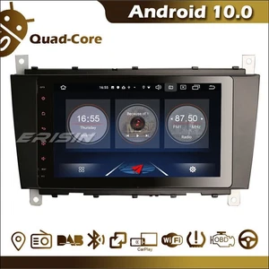 Android 10 Autoradio Navigationsgerät DAB DAB+ WLAN Mercedes C-Klasse/CLC/G W203 W463 - Bild 1 von 11