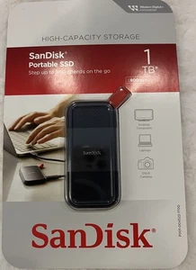 SanDisk Portable SSD 1TB USB-C, USB 3.2, Gen 2 800MB/s - Afbeelding 1 van 6