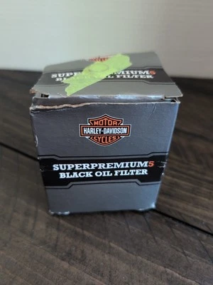 Harley-Davidson New Super Premium 5 Black Oil Filter 63731-99A Open Box - Image 1 of 4