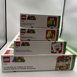 LEGO Super Mario: Expansion Bundle (71365+71367+71369+71377) Retired New Sealed - Picture 1 of 24