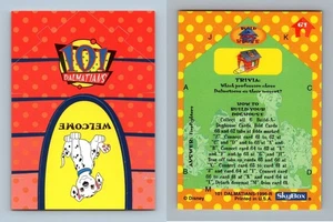 How To Build A Dog House #61 Disney 101 Dalmatians 1996 Skybox Puzzle Card - Picture 1 of 1
