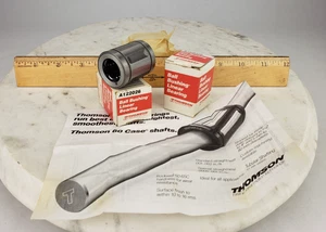 2x Thompson A122026 Ball Bushing Linear Bearing Bore .750" - Roller Slide Glide - Picture 1 of 17