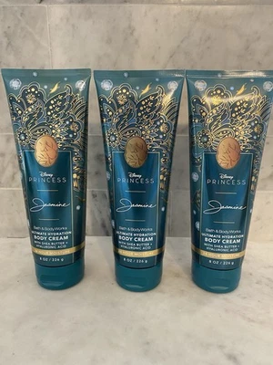 Bath & Body Works X3 JASMINE DISNEY PRINCESS Body Cream Lotion Lot - Image 1 of 3