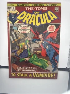 TOMB OF DRACULA #3  1972 VF INTRO OF RACHAEL VAN HELSING & INSPECTOR CHELM - Picture 1 of 2