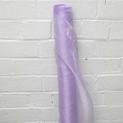 Purple Glossy Voile Fabric Clothing Dress Making Draping Material By The Metre - Image 1 of 4