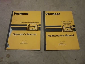 Vermeer MTE20 / MTE37 Mixing System Operators and Parts Manual 1997 - Picture 1 of 9