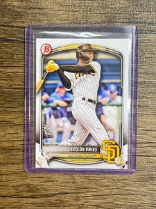 2025 Bowman Leo De Vries #BP-59 Padres - Picture 1 of 2