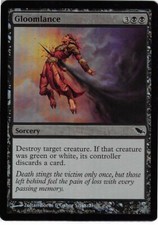 Gloomlance *FOIL Common* Magic MtG x1 Shadowmoor SP