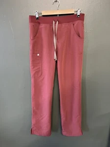 FIGS Technical Collection Kade Cargo Scrub Pants Womens Size Small Pink - Picture 1 of 3