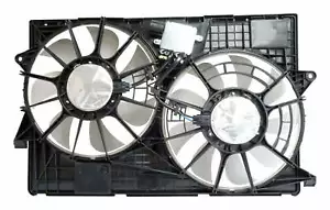 Crown Automotive - Plastic Black Cooling Fan Module - 68164091AF - Picture 1 of 2