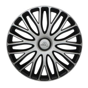 4 Alcar silber dark Radkappen Milano für 16 Zoll Stahlfelgen QALWCMI16BI - Picture 1 of 5