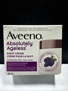 Crema de noche restauradora antienvejecimiento Aveeno Absolutely Ageless 1,62 fl oz (48 ml) - Imagen 1 de 10