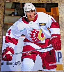SAVIN VIRK SIGNED 8X10 MATTE PHOTO TRI CITY AMERICANS 2026 NHL DRAFT (A) - Picture 1 of 2