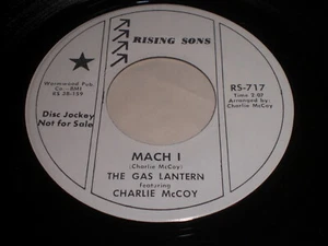 The Gas Lantern featuring Charlie McCoy - Mach I / Hoot Owl Blues 45 - Blues - Picture 1 of 1