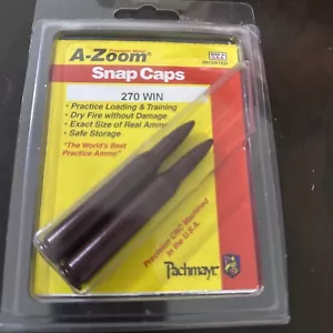 A-Zoom 270 Win Precision Snap Caps (2 Pack) - Picture 1 of 2