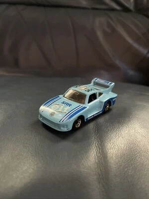 Caixa de fósforos vintage Porsche 935 Racing azul claro solta em perfeito estado 1983 fundição RARA #71 - Imagem 1 de 4