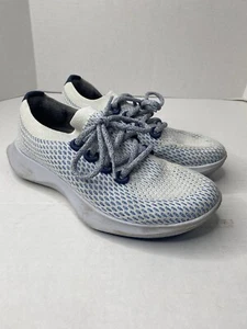 Allbirds Tree Dasher Damen blau weiß sportliche Laufschuhe Gr. 8 Sneaker - Bild 1 von 12
