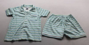 Willow Boy's Stretchy Casual Striped Mick Man Lounge Set BL1 Multicolor Size 5 - Picture 1 of 7