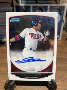 2013 BOWMAN CHROME OSWALDO ARCIA Auto Minnesota TWINS