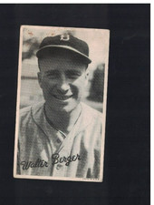 Wally Berger Brooklyn Dodgers 1936 R314 Goudey Wide Pens Premium