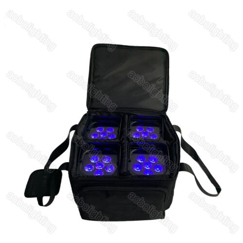 4in1 Travel Bag Soft Case For LED Battery Wifi Wireless Uplights Stage Lighting