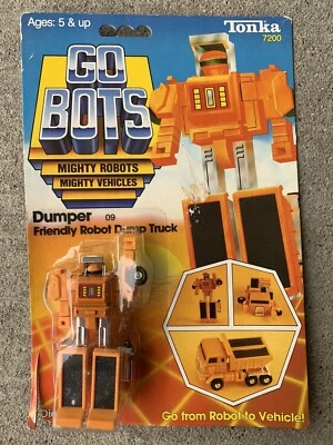 1983 Tonka Go Bots DUMPER Friendly Robot Dump Truck Sealed. - Image 1 of 2