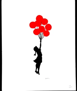Banksy - Limitierte Auflage-50x40cm Nr.175/600 - Bild 1 von 3