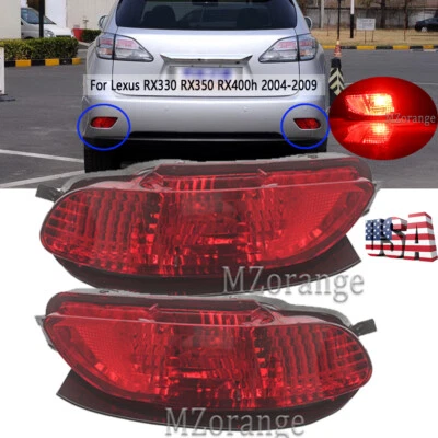 Faro antiniebla reflector parachoques trasero para Lexus RX300 RX330 RX350 2004 2005-2009 Foto 1 de 4